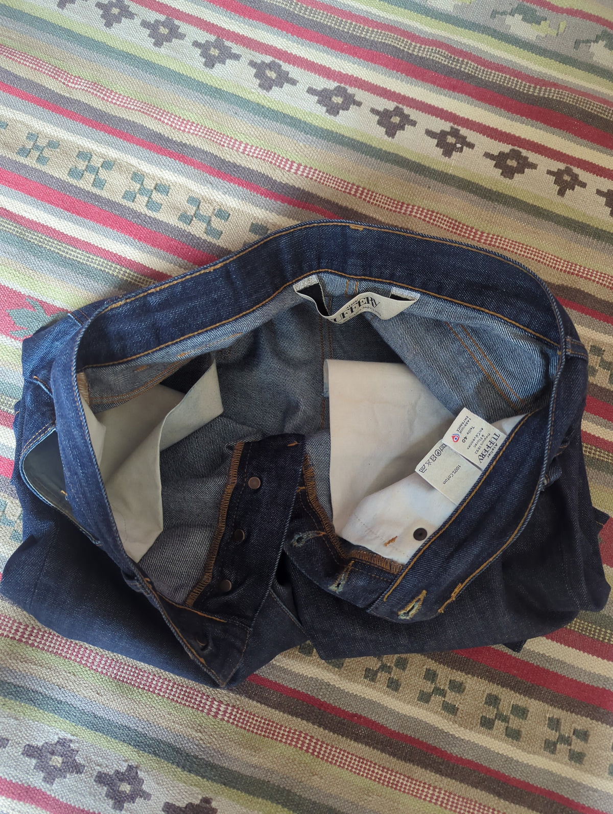 Jean homme droit taille haute brut - Célestin
