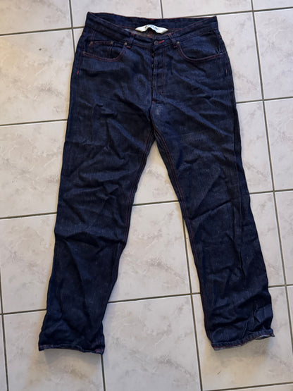Jean unisexe large taille haute chanvre – Désiré