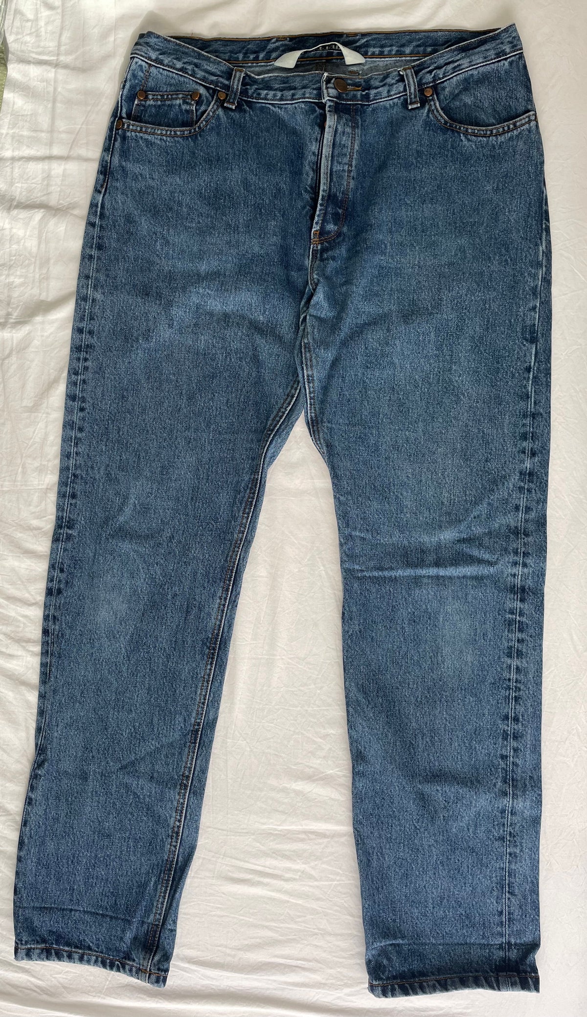 Jean droit taille haute clair – Apolline