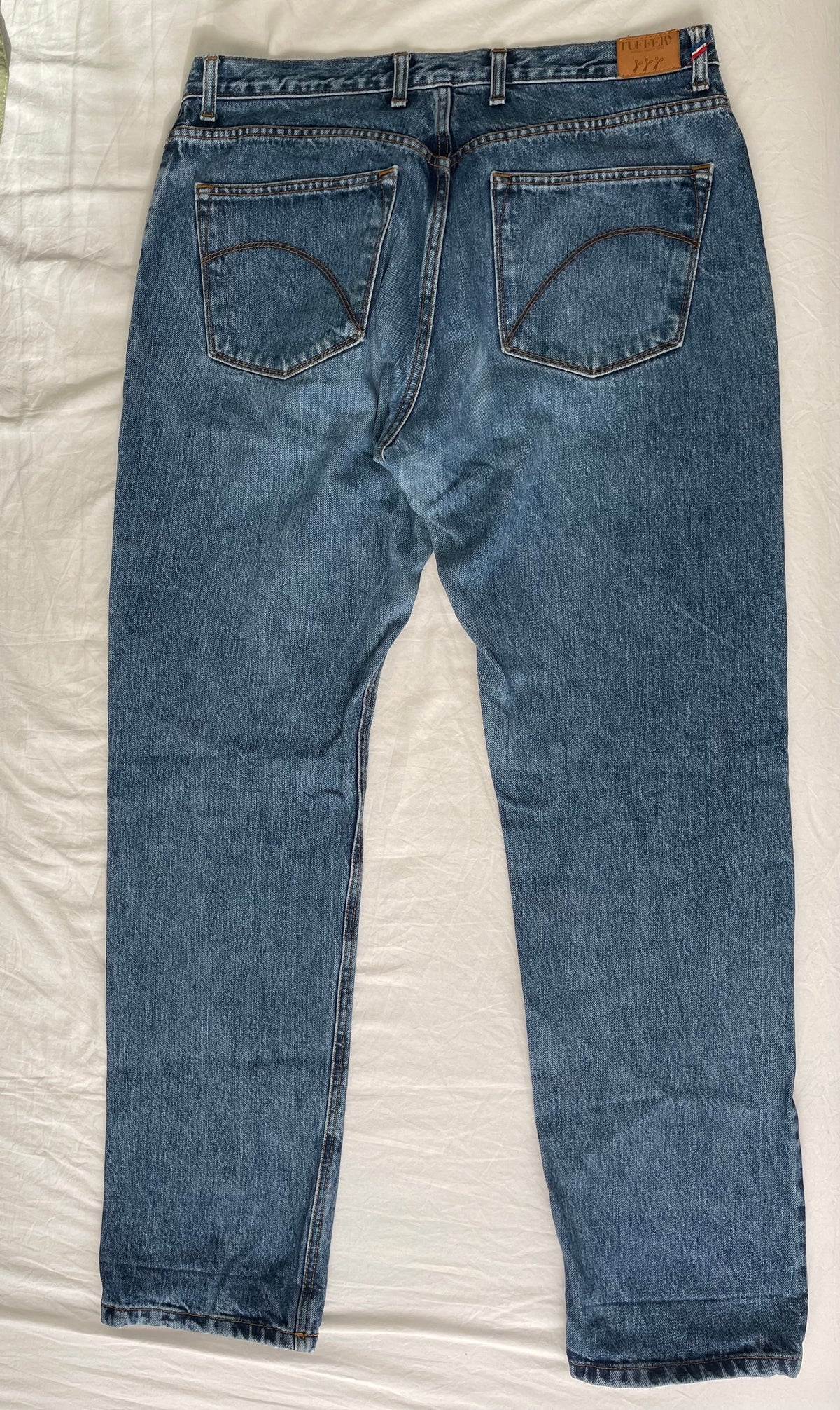 Jean droit taille haute clair – Apolline