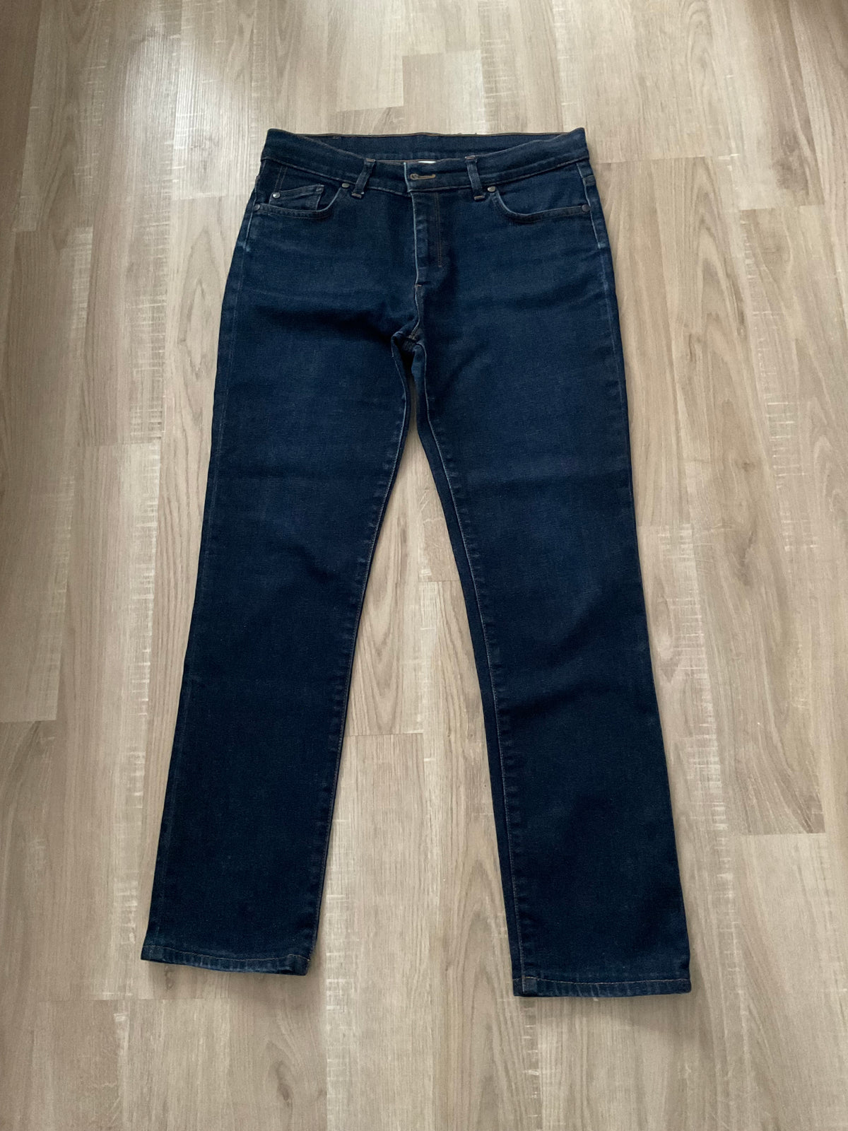 Augusta - Jean femme ajusté taille standard Bleu