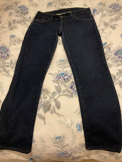 Augusta - Jean femme ajusté taille standard Bleu