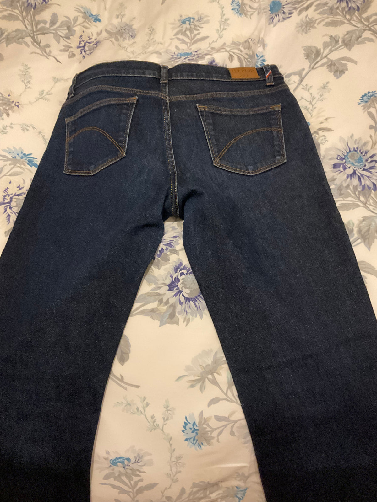 Augusta - Jean femme ajusté taille standard Bleu