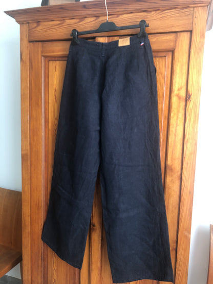 Pantalon femme droit taille haute 100% Lin - Gabi