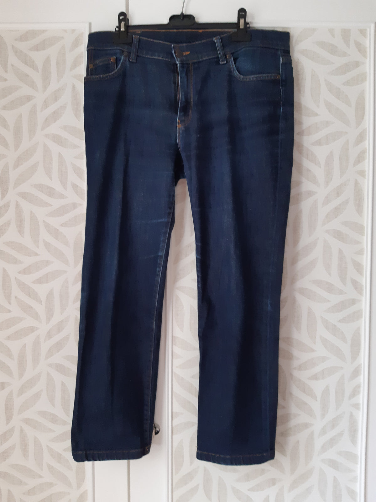 Augusta - Jean femme ajusté taille standard Bleu