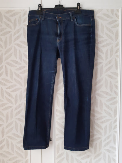 Augusta - Jean femme ajusté taille standard Bleu