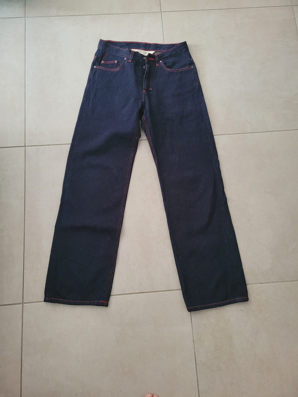 Jean unisexe large taille haute chanvre – Désiré