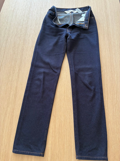 Jean droit taille haute laine – SAINT JAMES x Atelier TUFFERY – Apolline