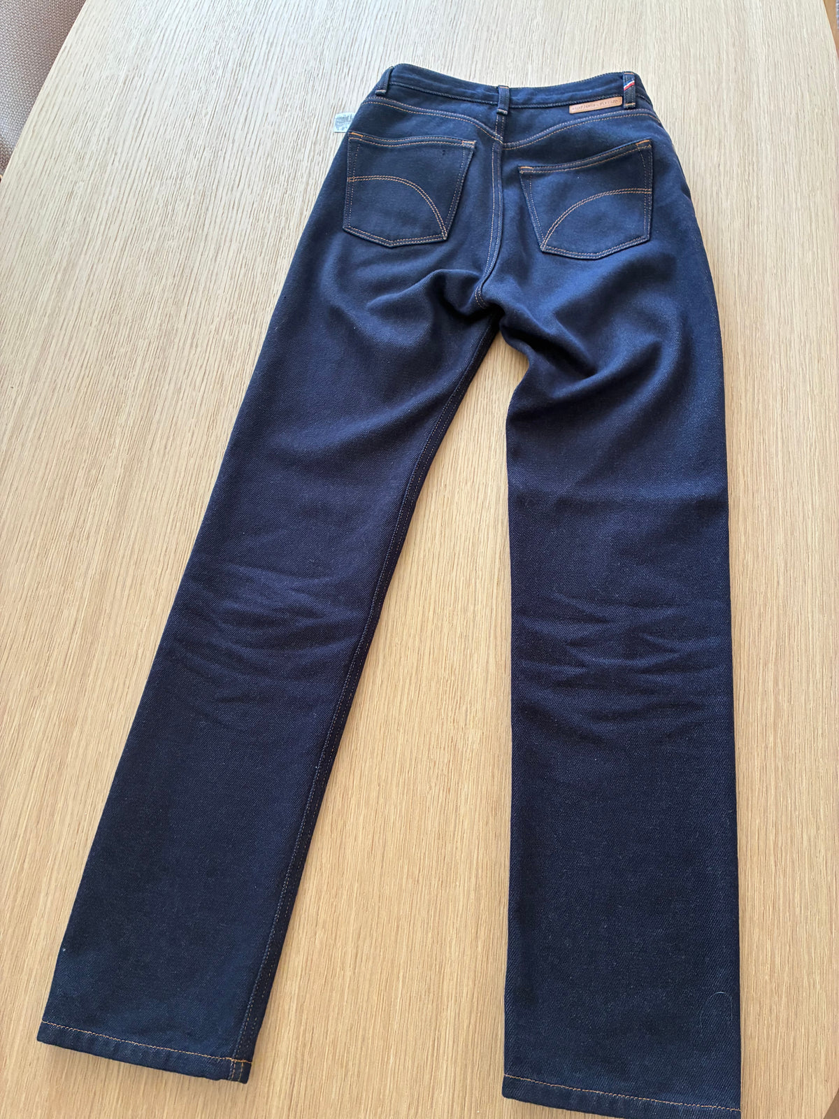 Jean droit taille haute laine – SAINT JAMES x Atelier TUFFERY – Apolline
