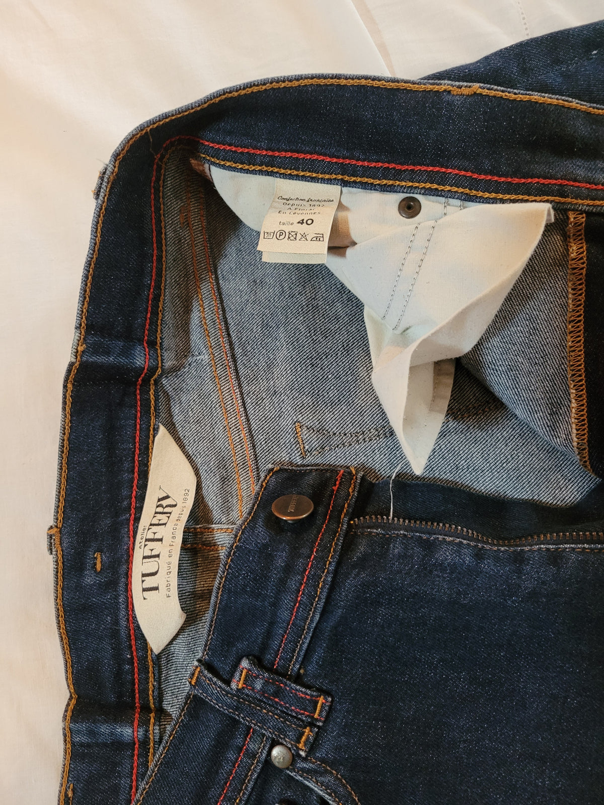 Jean slim taille standard Brut - Mathilde