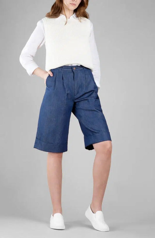 Short unisexe en jean Lin Français - Antoni