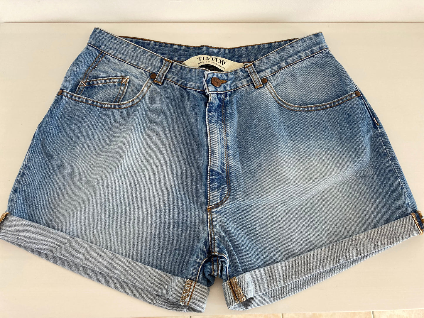 Short en jean taille haute - Aimé