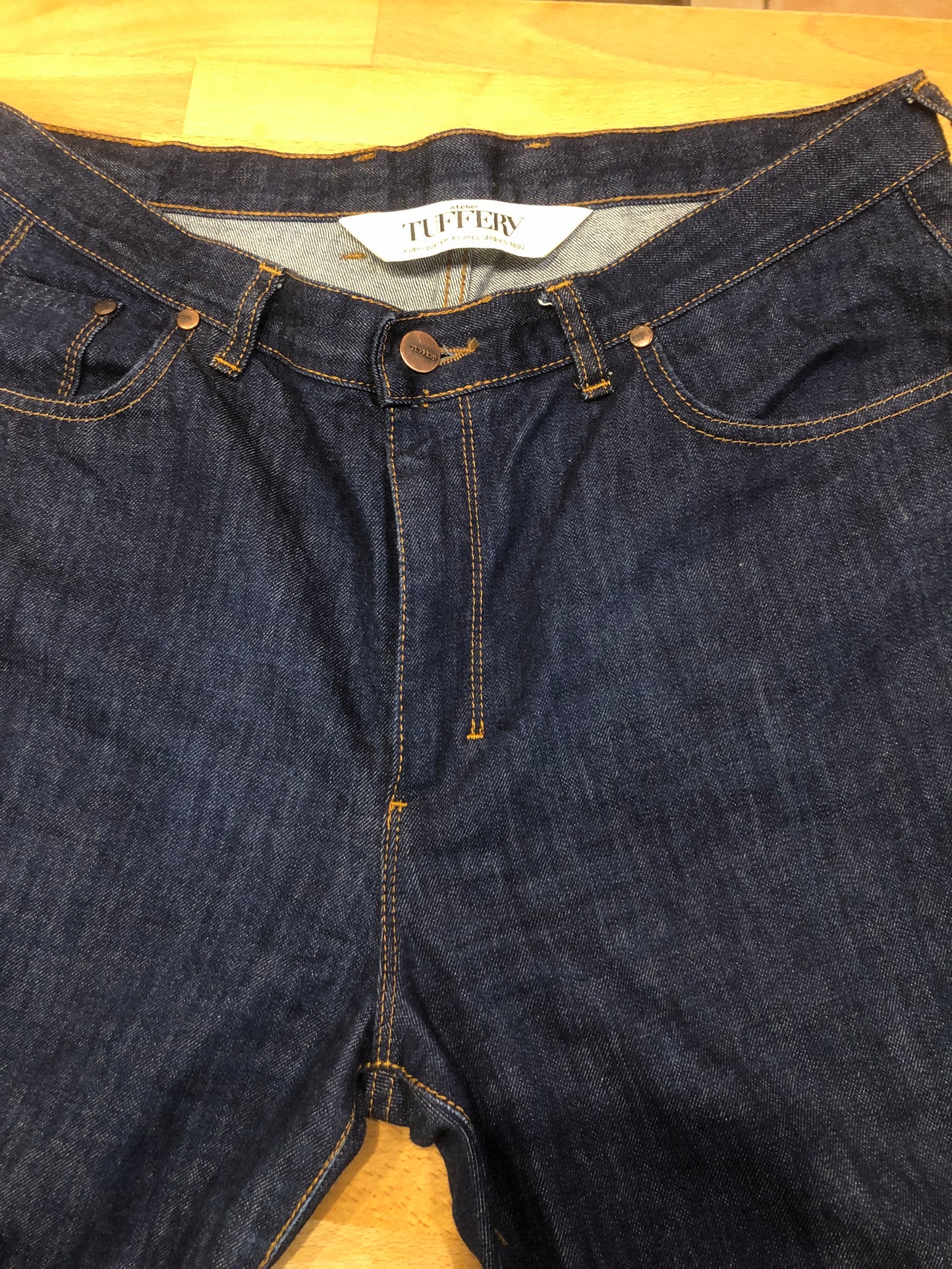 Jean mom taille haute Coton Bio - Marthe
