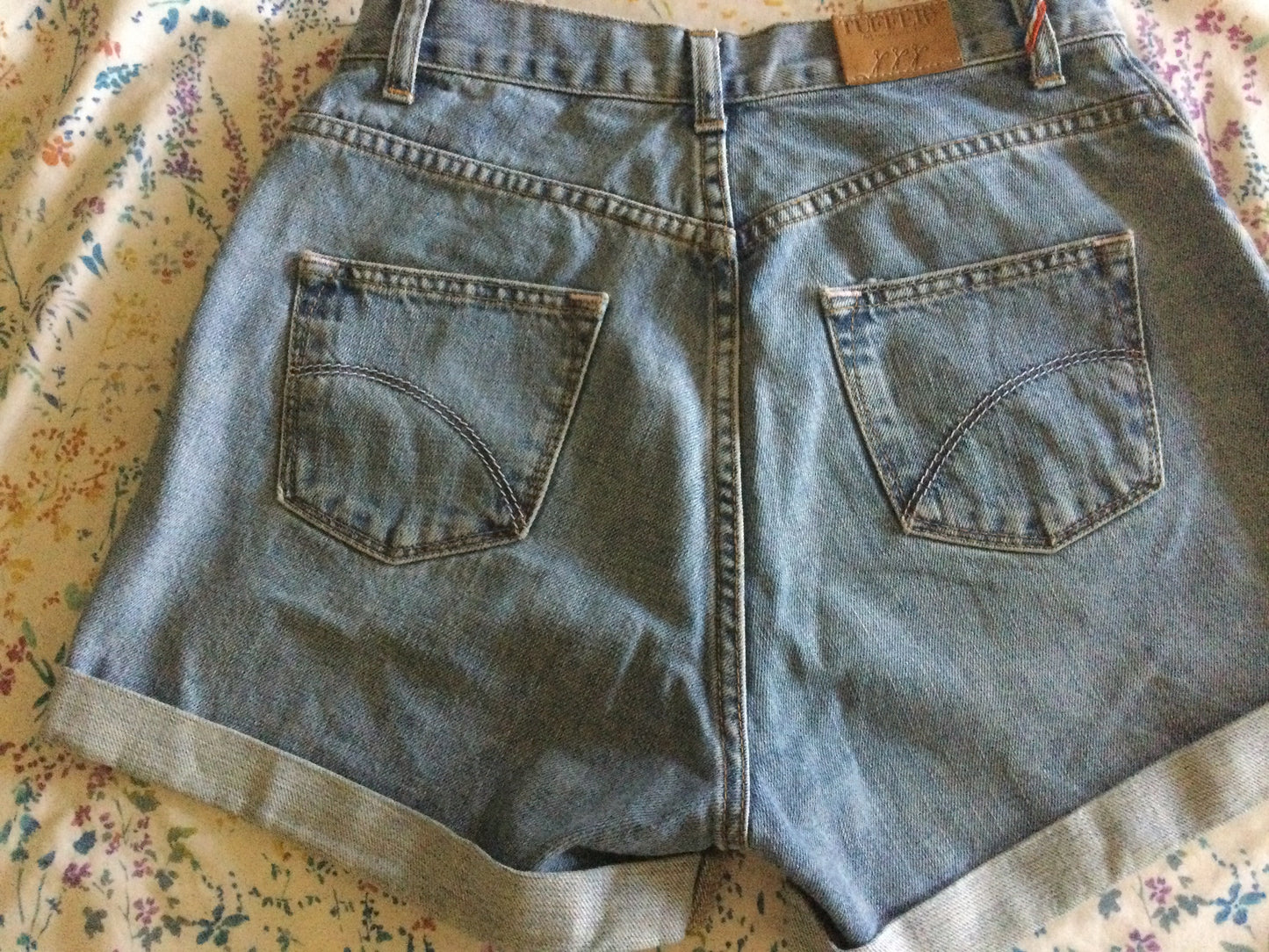 Short en jean taille haute - Aimé