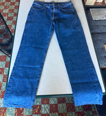 Jean homme droit taille haute Stonewashed - Célestin