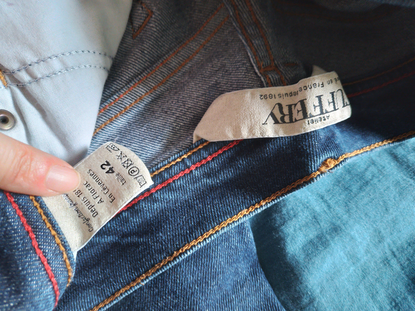 Jean slim taille standard Brut - Mathilde