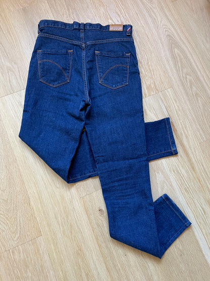Jean slim taille haute Coton Bio - Marianne