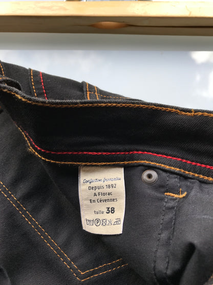 Jean slim taille standard Noir - Mathilde