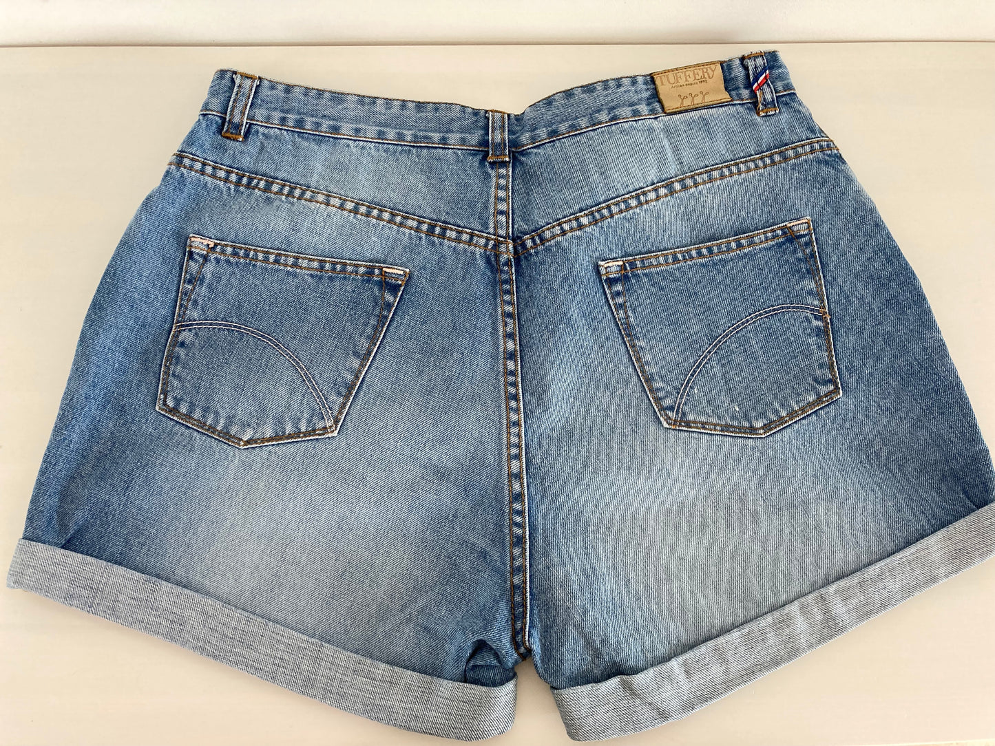 Short en jean taille haute - Aimé