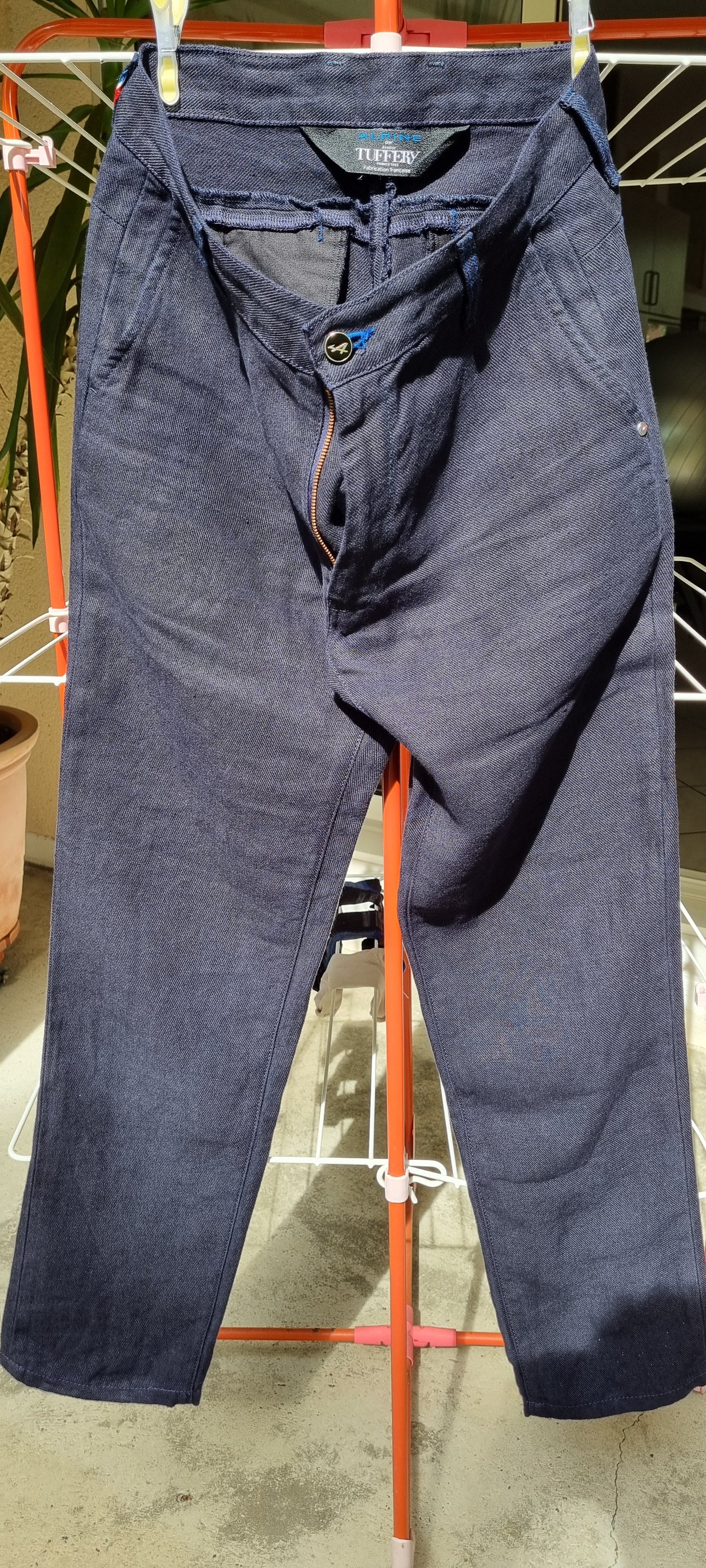 Chino Droit Ajusté Alpine 100% Lin Français - Ernest