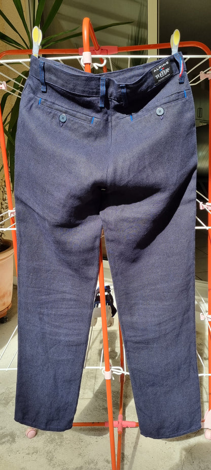 Chino Droit Ajusté Alpine 100% Lin Français - Ernest