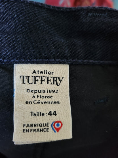 Chino ajusté taille haute Alpine 100% Lin Français - Léonie