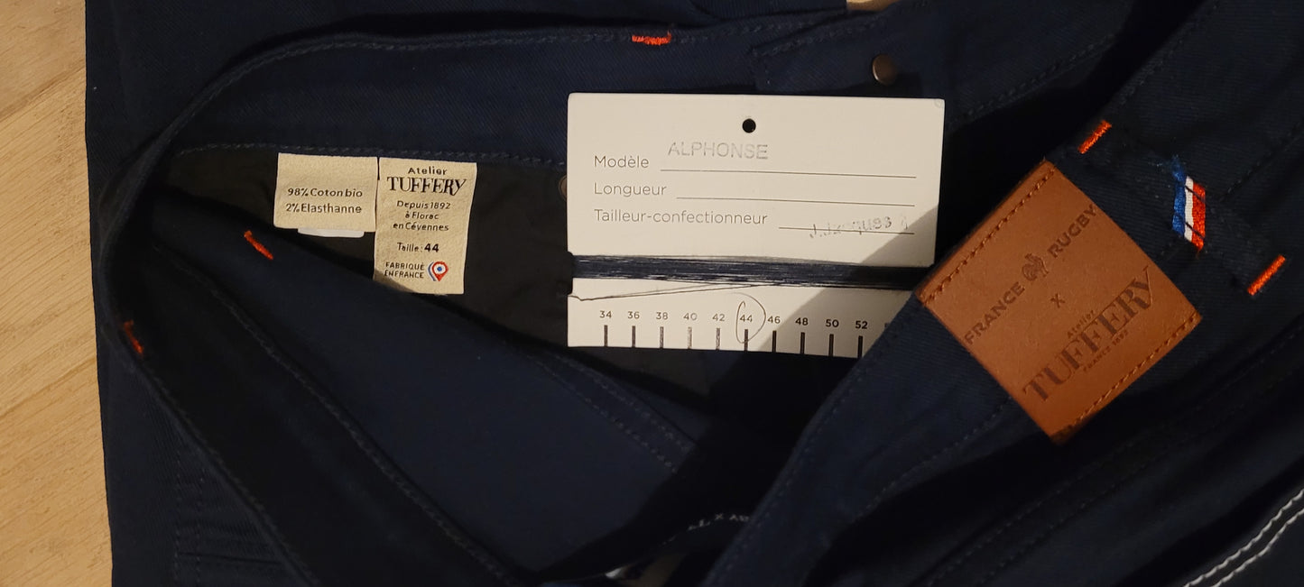 Jean ajusté brut bio France Rugby – Alphonse