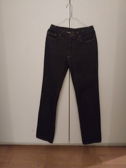 Jean droit taille haute laine – SAINT JAMES x Atelier TUFFERY – Apolline