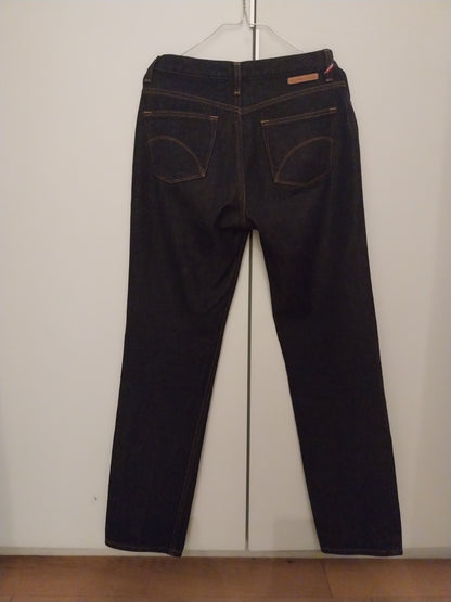 Jean droit taille haute laine – SAINT JAMES x Atelier TUFFERY – Apolline