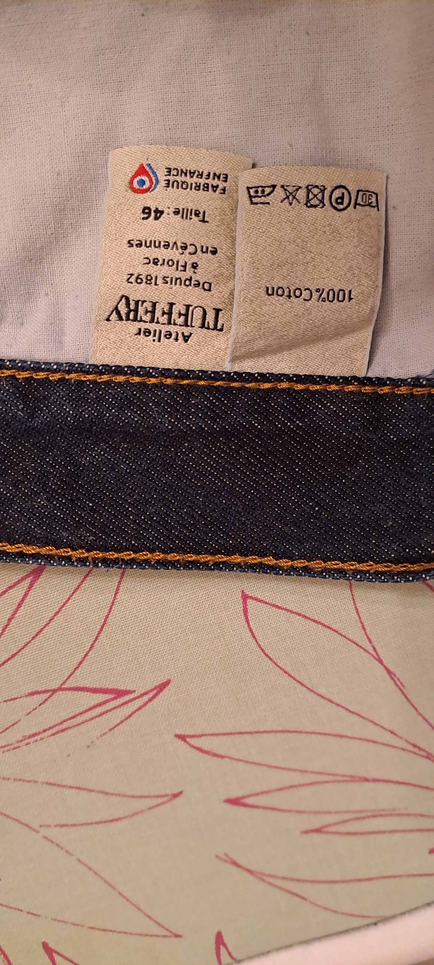 Jean droit ajusté Brut - Alphonse