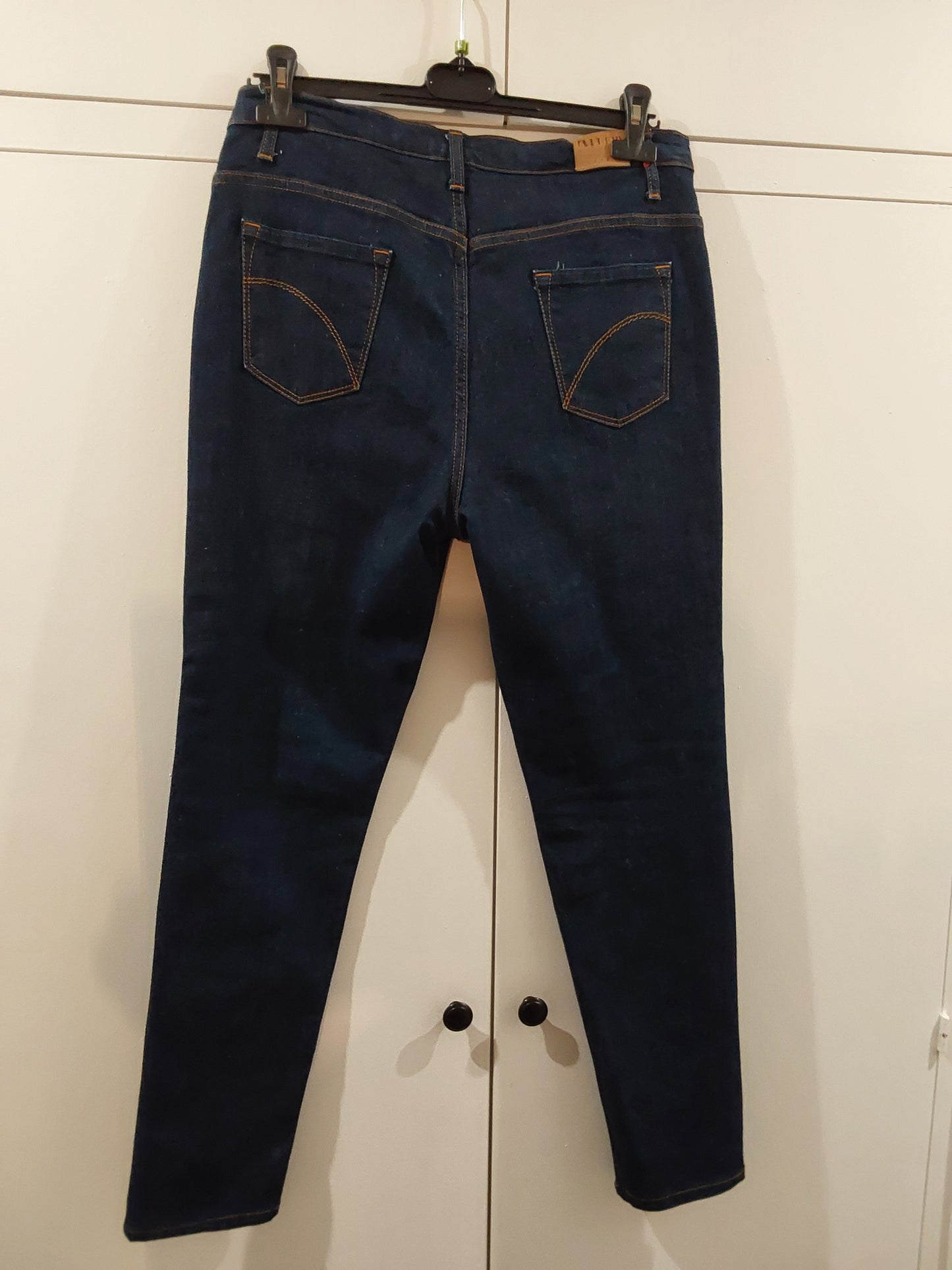 Jean slim taille haute Coton Bio - Marianne