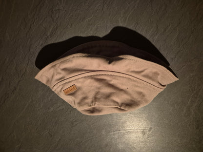 Bob unisexe en jean beige