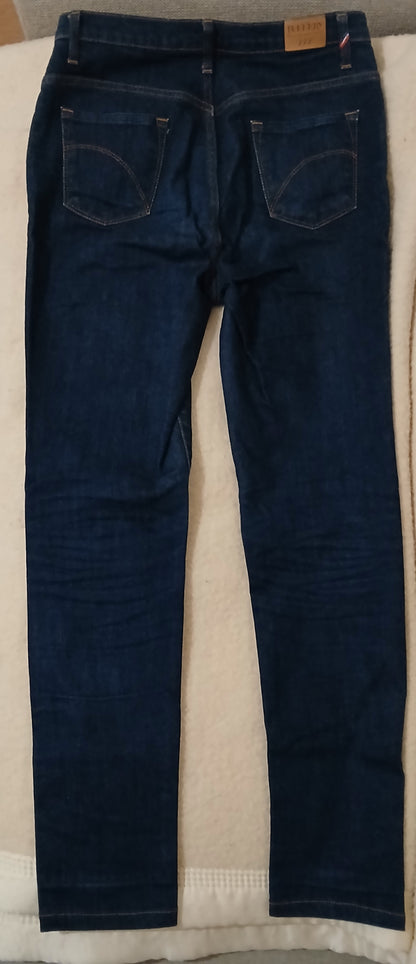 Jean slim taille haute Coton Bio - Marianne