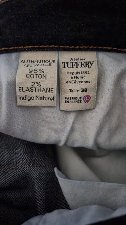 Jean droit ajusté Brut Selvedge - Alphonse