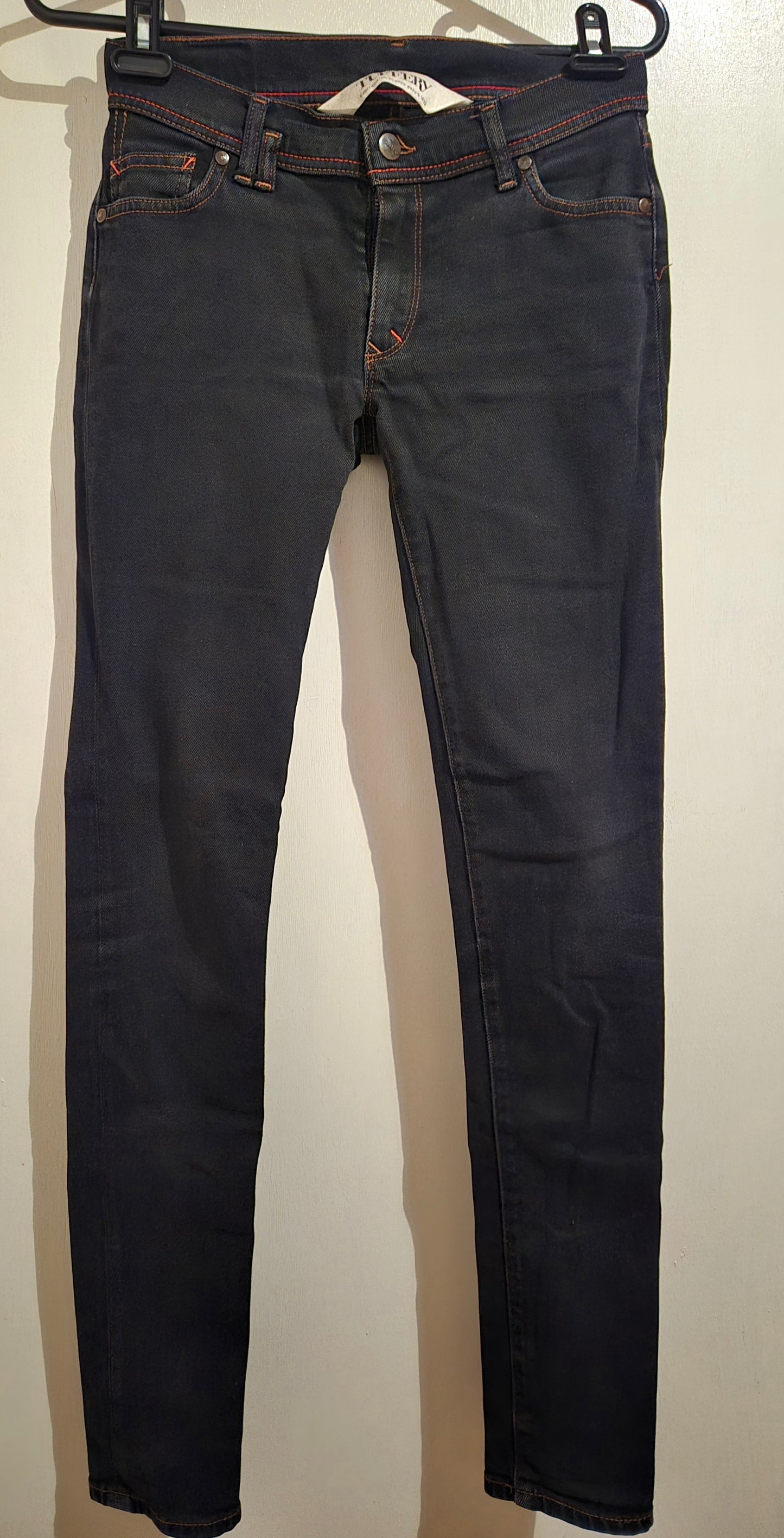 Jean slim taille standard Noir - Mathilde