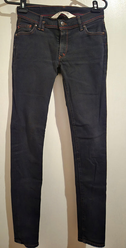 Jean slim taille standard Noir - Mathilde