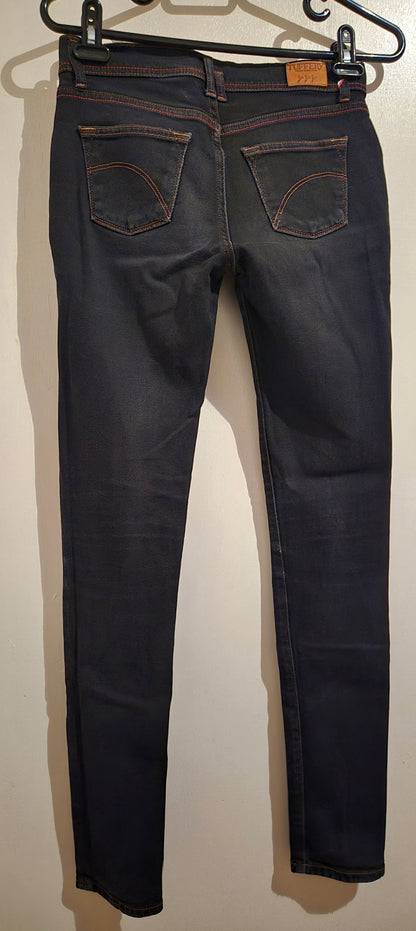 Jean slim taille standard Noir - Mathilde