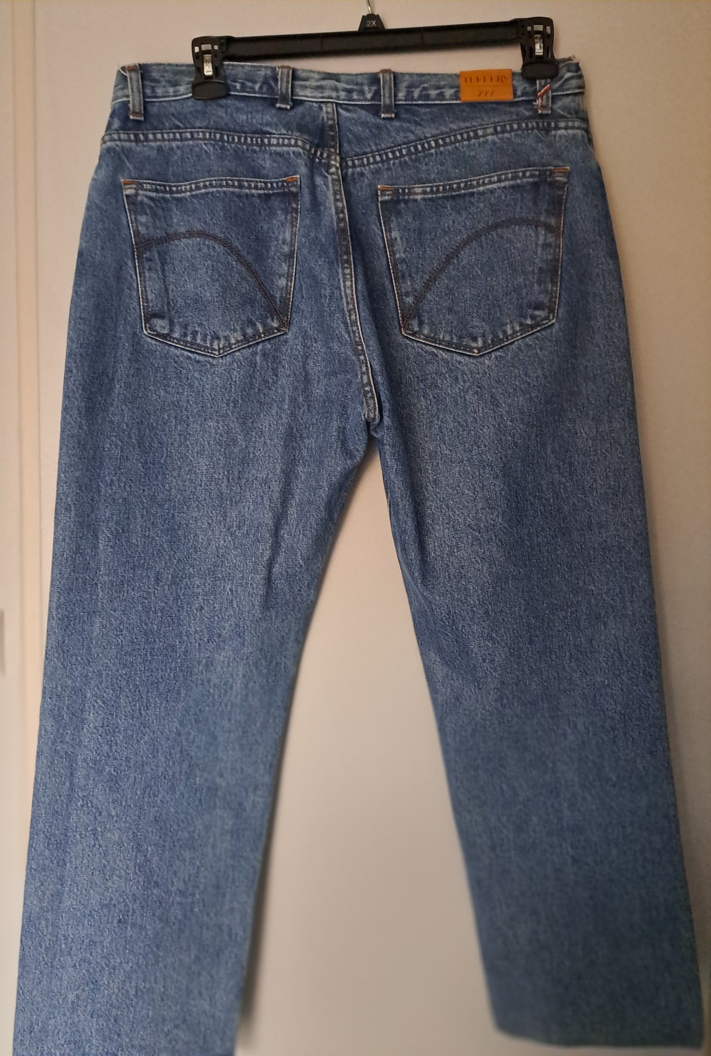 Apolline  Jean femme droit taille haute Stonewashed