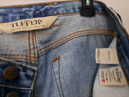 Apolline  Jean femme droit taille haute Stonewashed