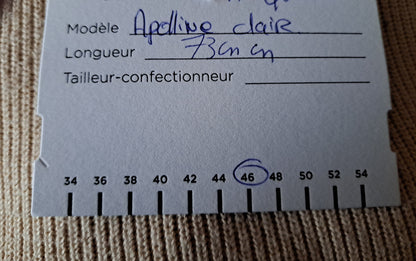 Apolline  Jean femme droit taille haute Stonewashed