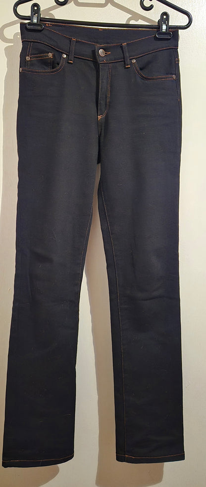 Jean droit ajusté Noir - Augusta