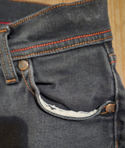 Jean slim taille standard Noir - Mathilde