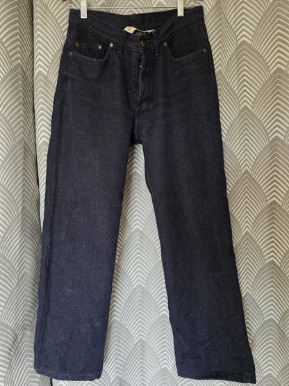 Jean unisexe large taille haute chanvre – Désiré