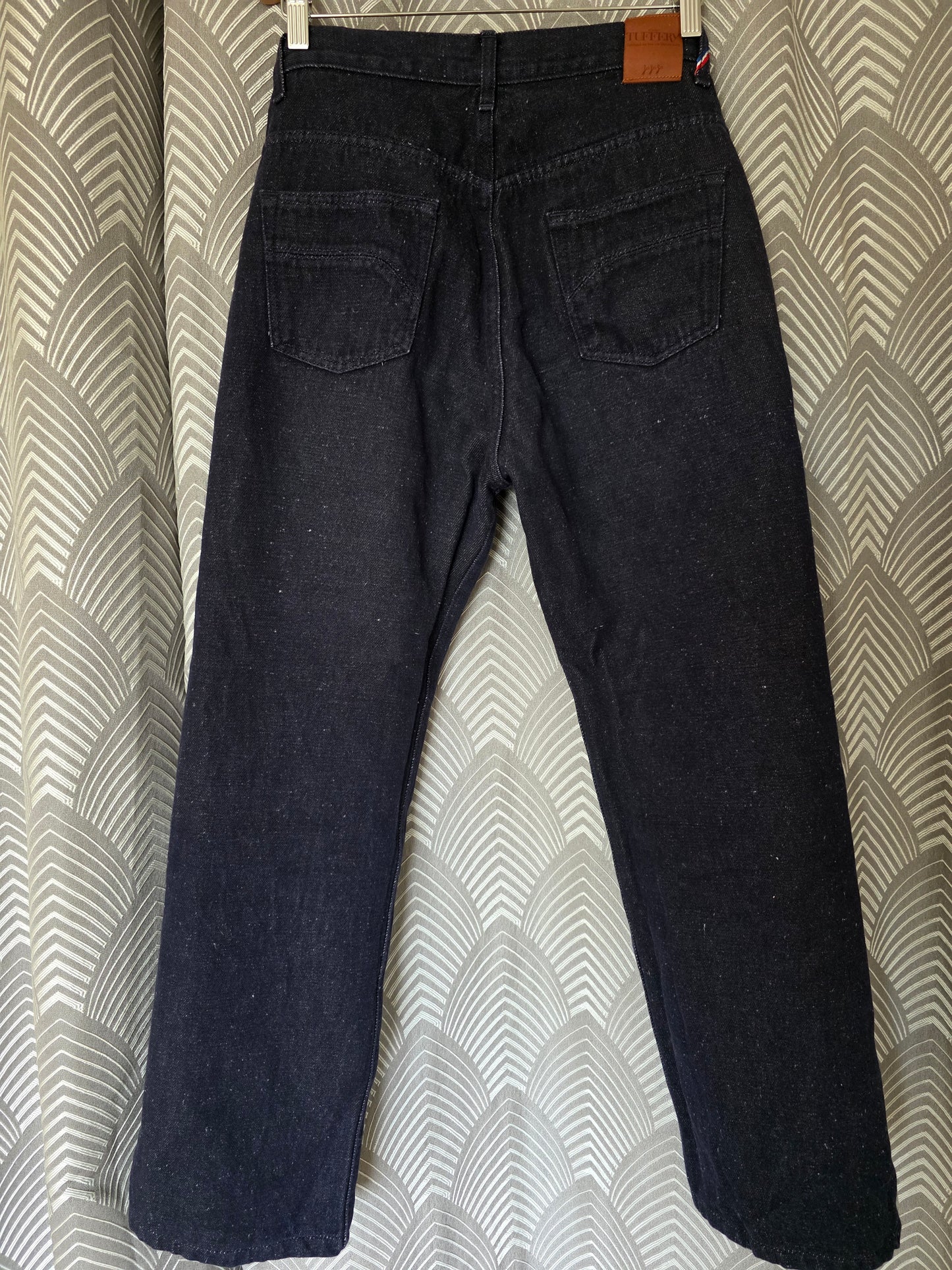 Jean unisexe large taille haute chanvre – Désiré