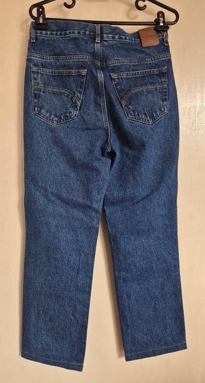 Jean homme droit taille haute Stonewashed - Célestin