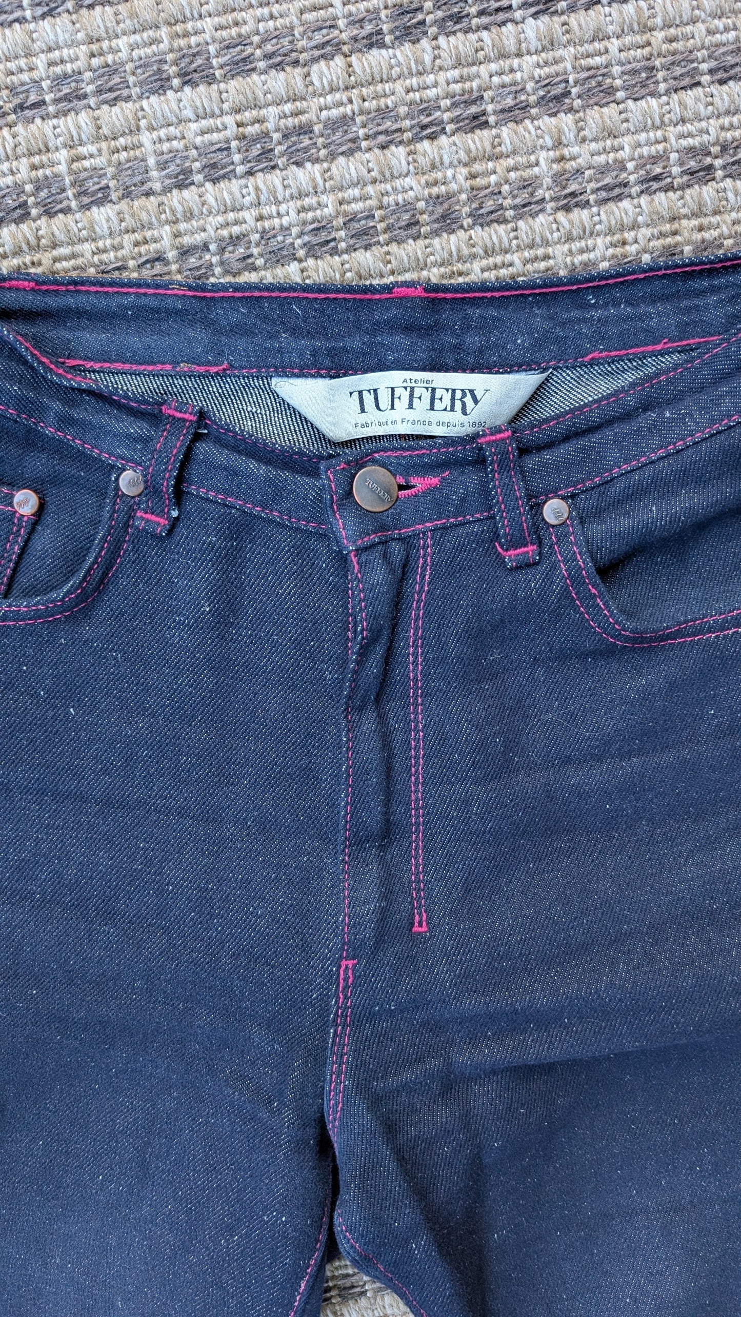 Jean mom taille haute Chanvre - Marthe