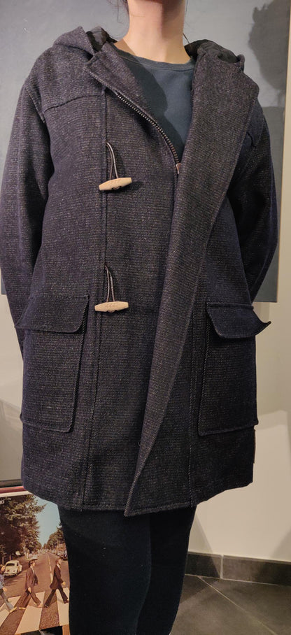 Manteau en jean Laine Française - Aigoual