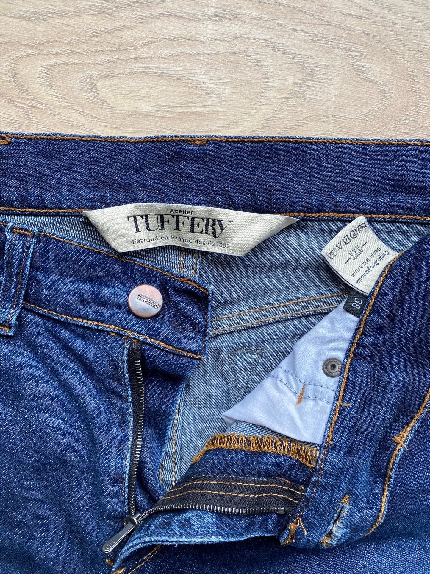 Jean slim taille standard Brut - Mathilde