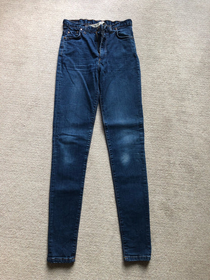 Jean slim taille haute Coton Bio - Marianne