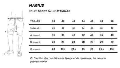 Short en jean Brut - Marius